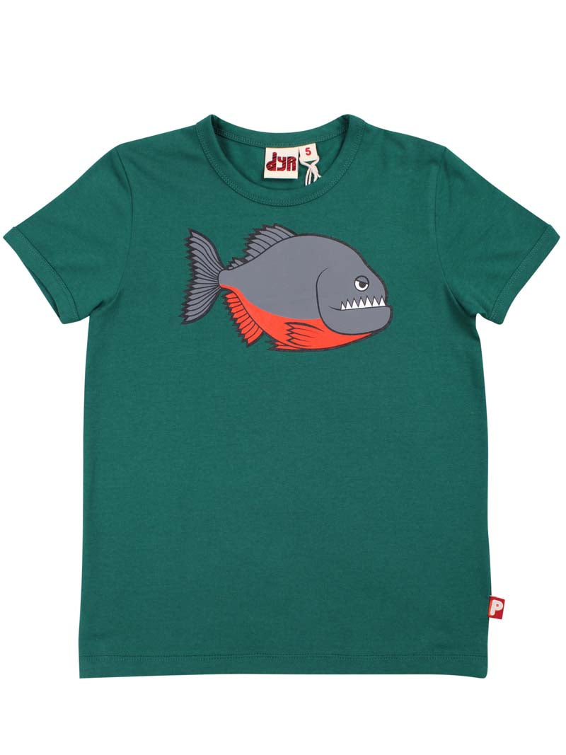 Børne t-shirt med piratfisk