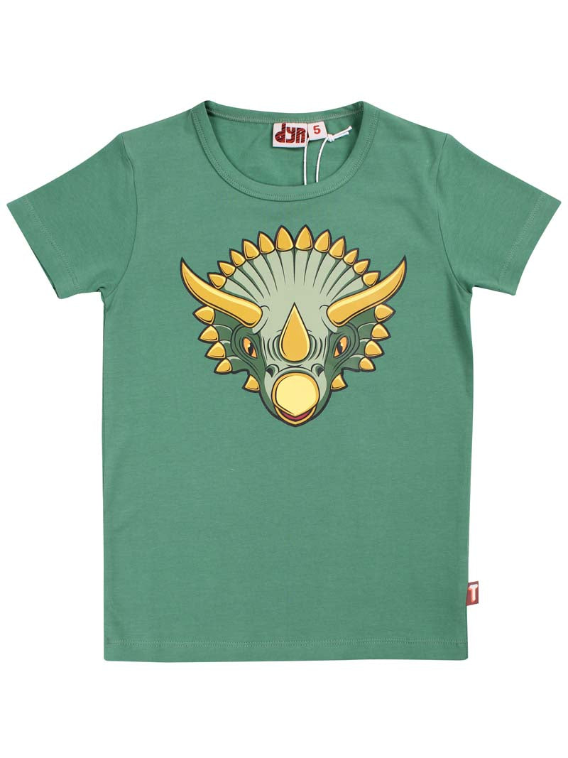 T-shirt til børn med dinosaurus