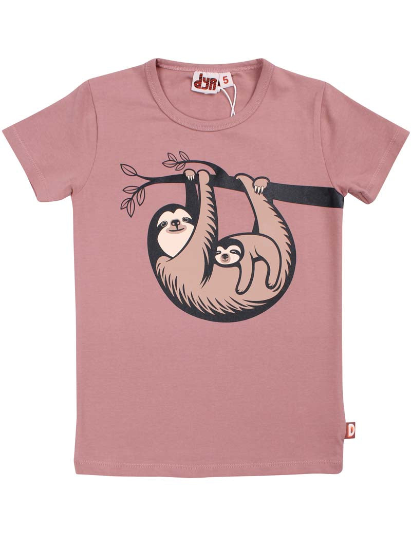 T-shirt til børn med dovendyr