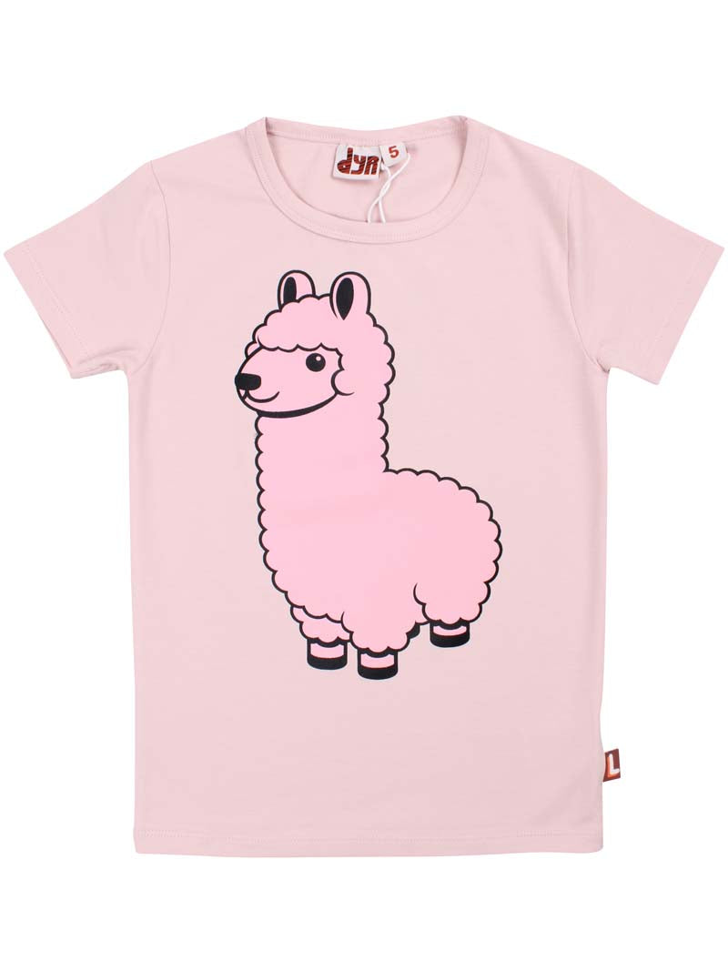 Børne t-shirt med lama
