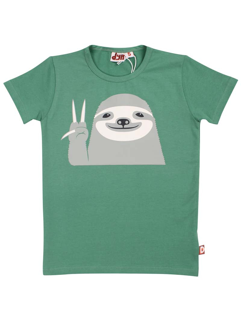 T-shirt til børn med dovendyr