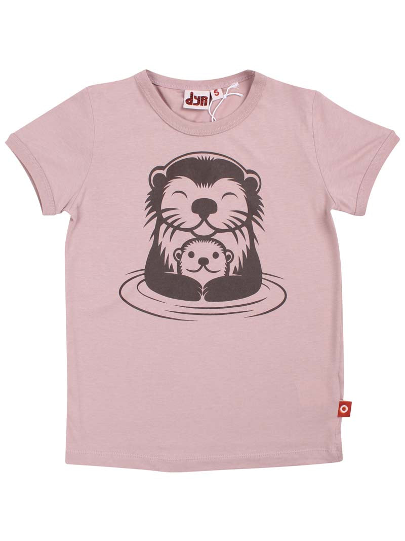 t-shirt til børn med krammeklar oddermor