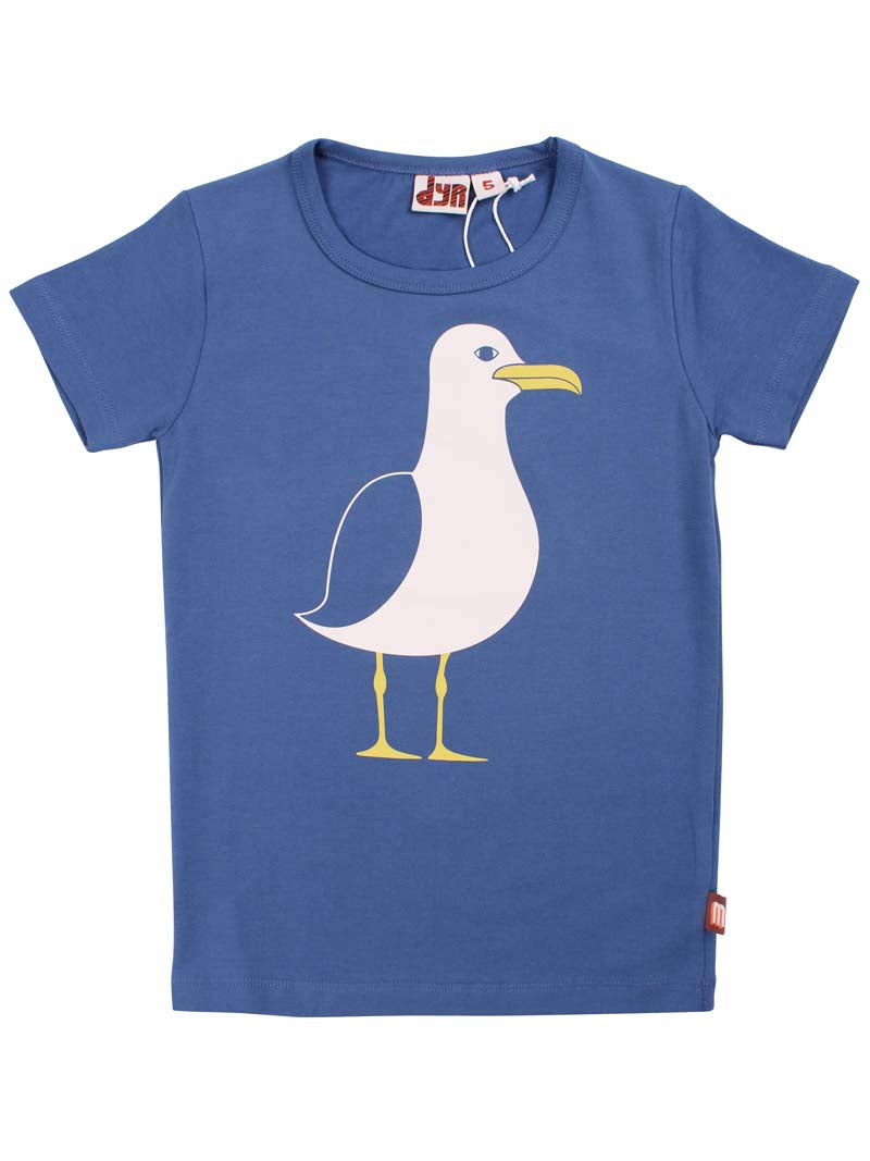T-shirt til børn med måge