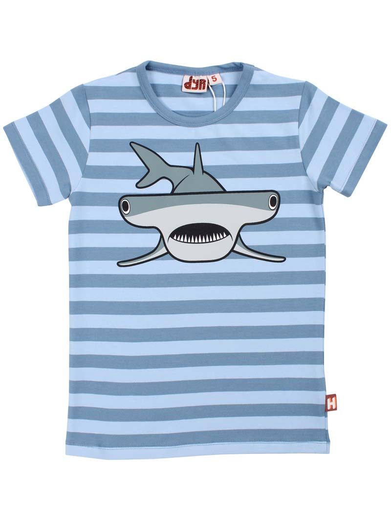 T-shirt til børn med hammerhaj