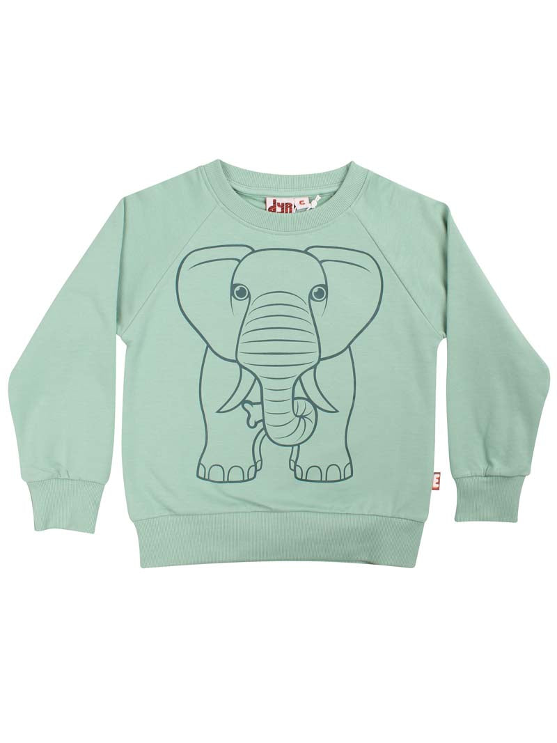 Animal Bellow Sweat Herb Green OUTLINE ELEFANT