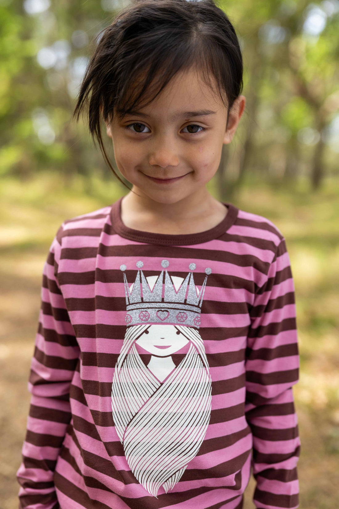 Bluse til børn med viking