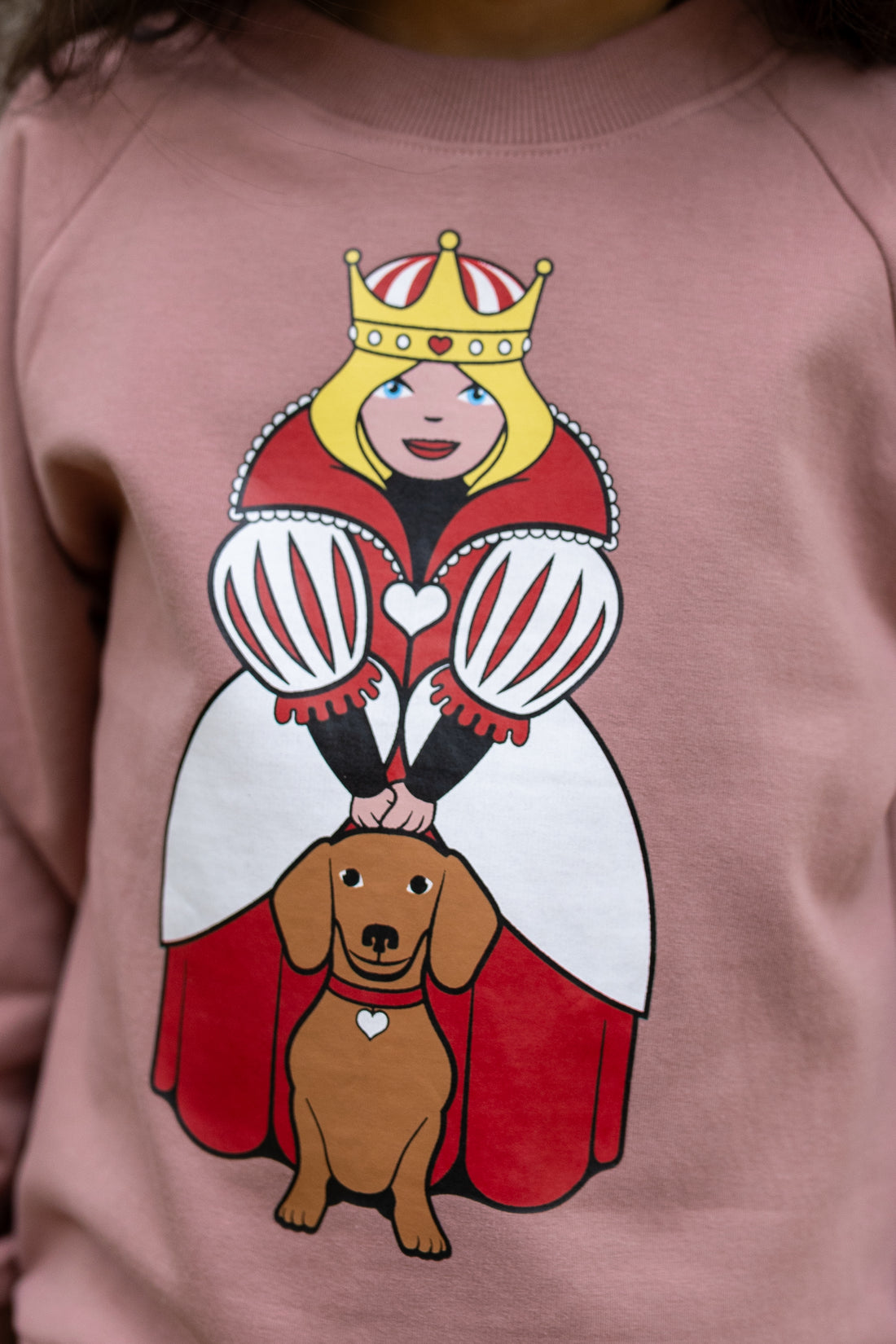 Danamerika Sweat Dk Rose Beige DRONNING