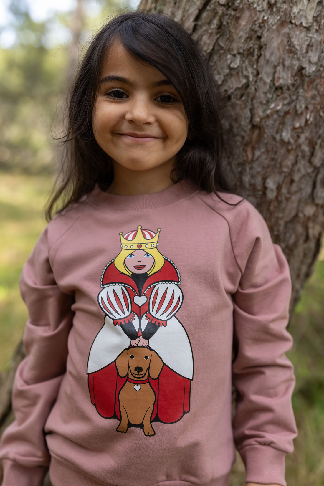 Danamerika Sweat Dk Rose Beige DRONNING