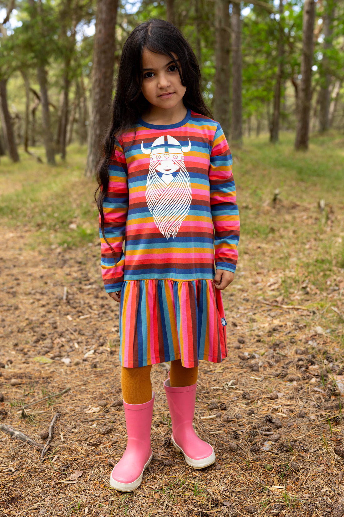 Daneseahorse Cotton Dress Borealis FREJA