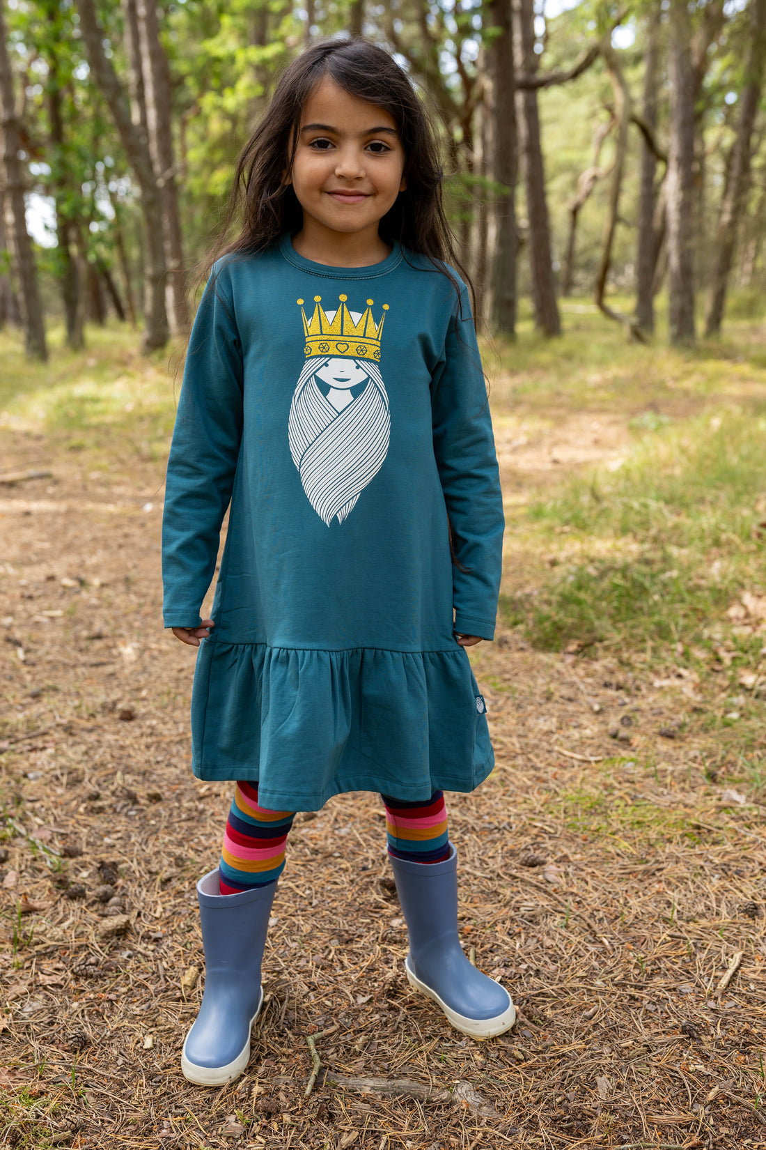 Daneshibuya Dress Dk Rose Beige FREJA