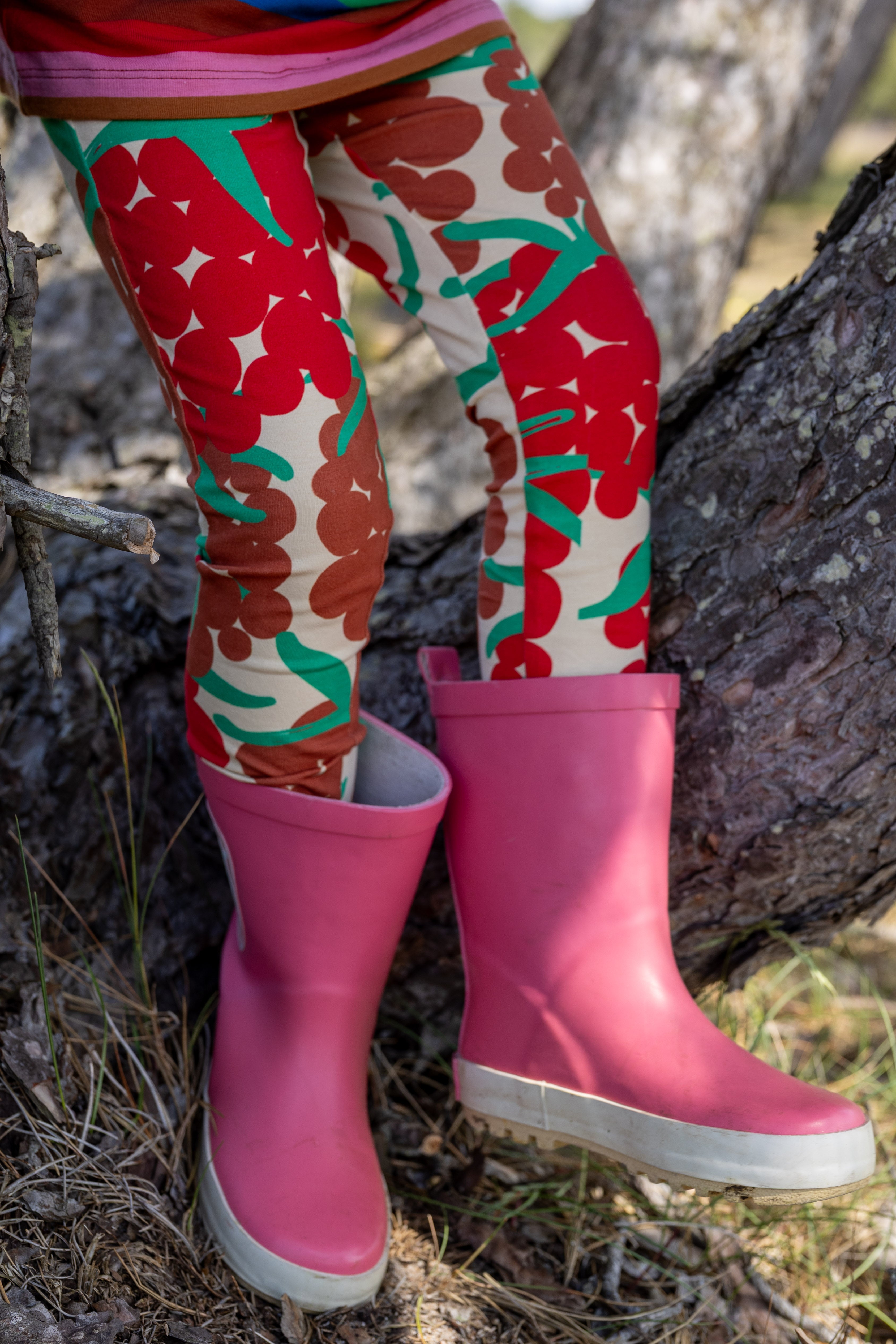 Danandrea Cotton Leggings Light Beige MAXIBERRY