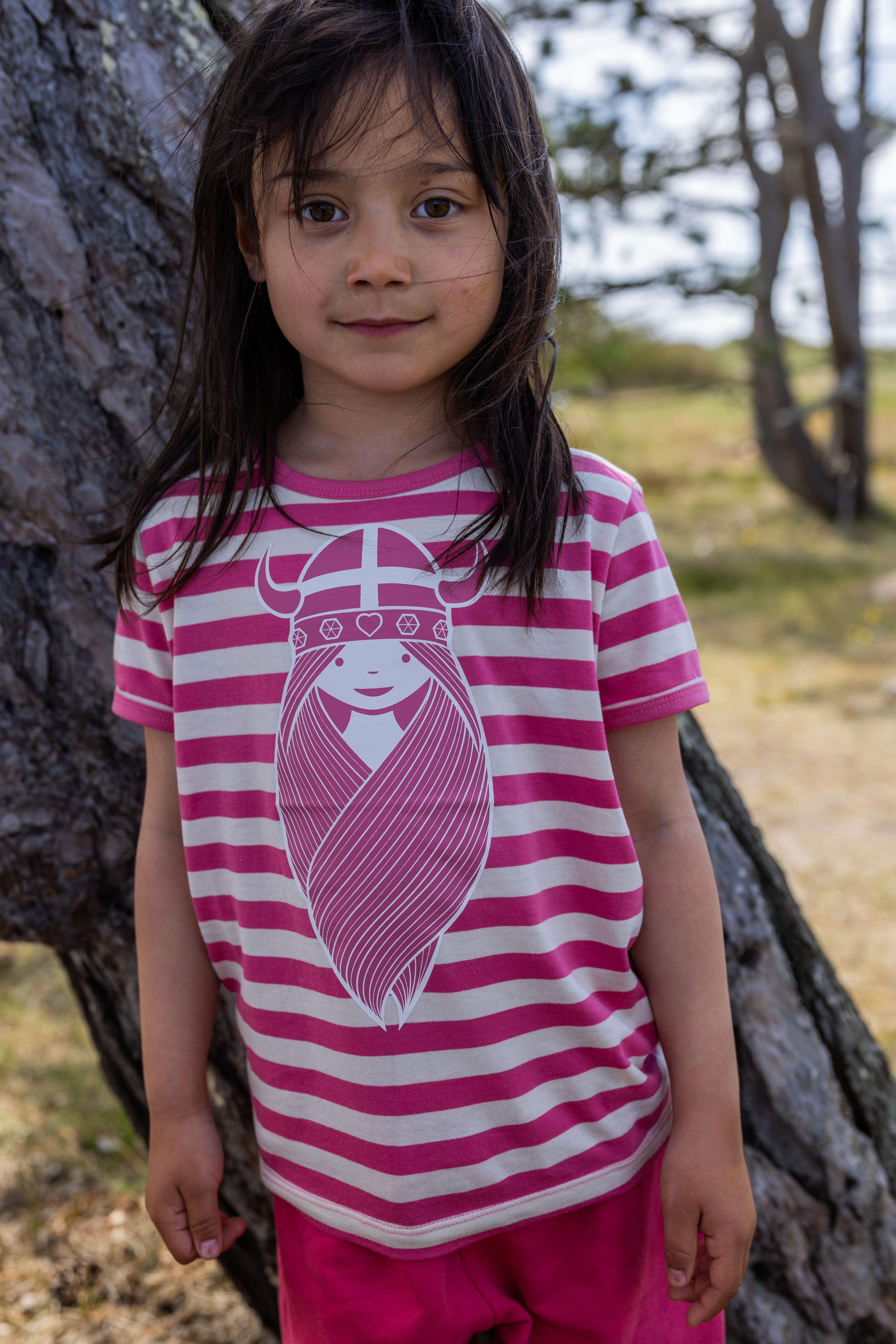 Danebasic SS Soft Cherry/Light Beige FREJA