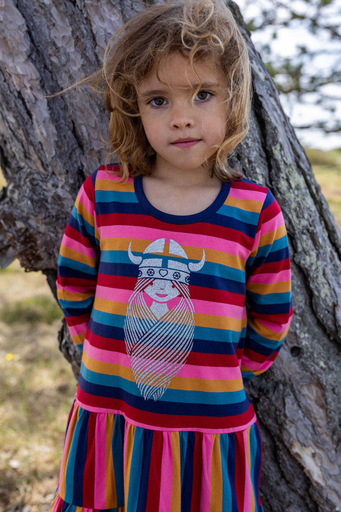 kjole til børn med viking