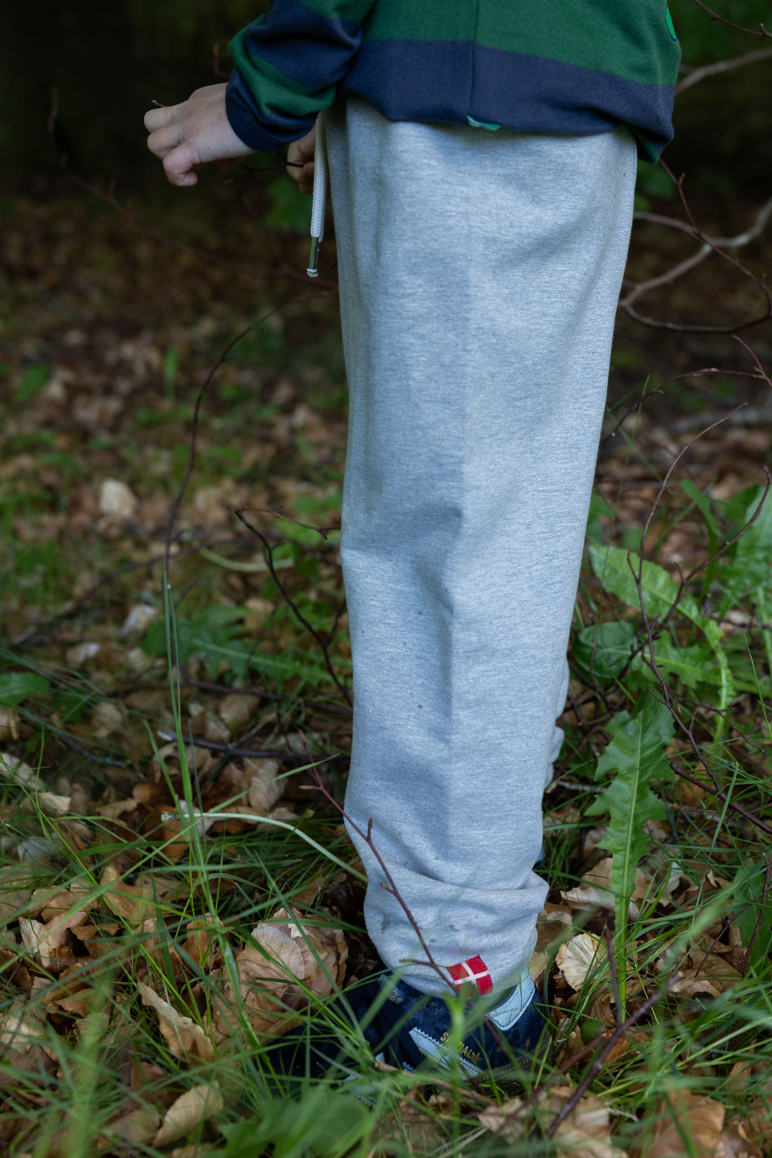 Grå joggingbukser til børn