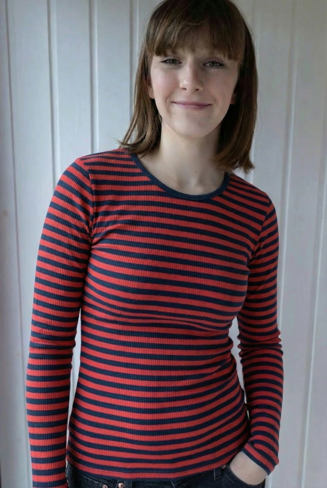 ESS - Danepartner LS Dk Navy/Red