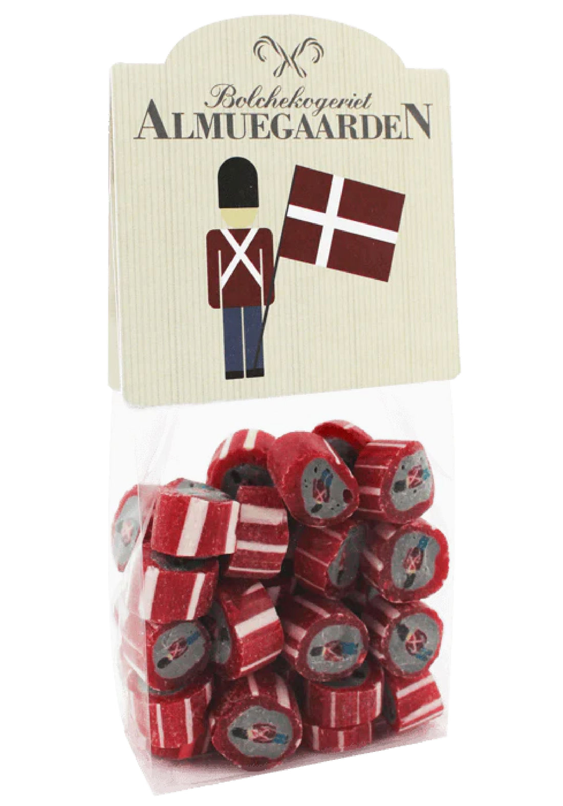 Almuegaarden Bolcher Livgarder Pebermynte, 110g