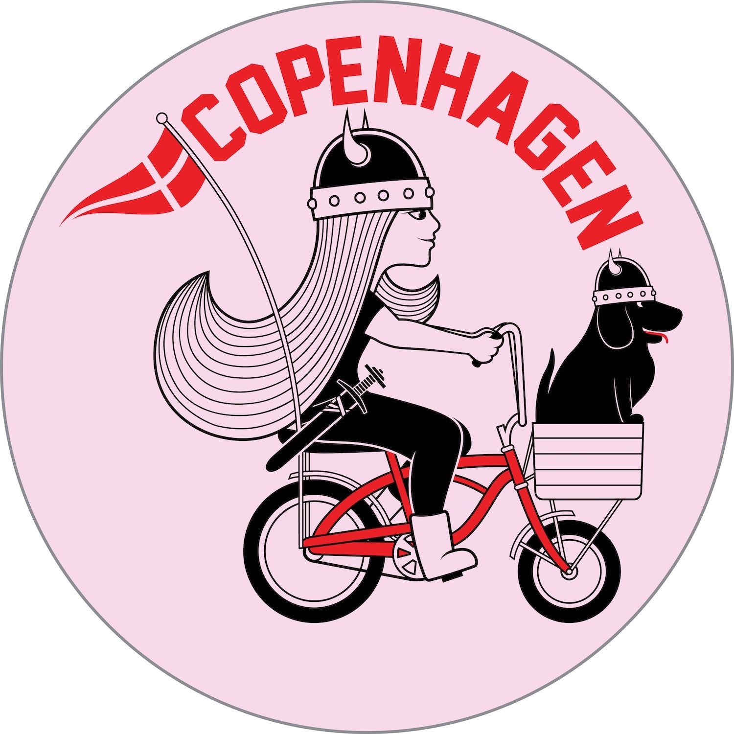 Magnet Porcelaine CPH FREJA CRUISER