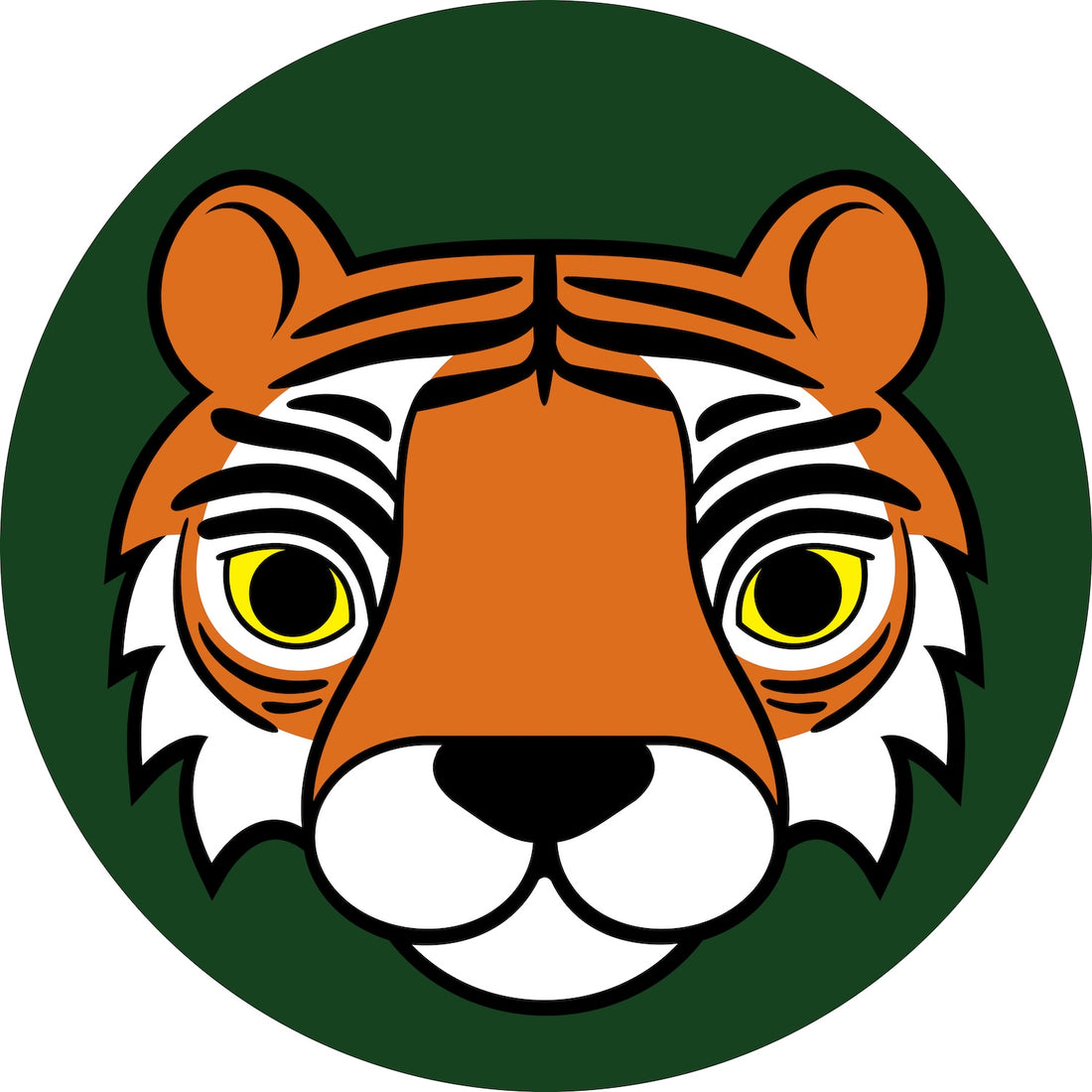 Magnet Porcelaine TIGER