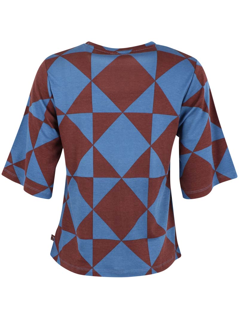 ORGANIC - Daneglad Interlock Tee Ocean Purple DIAMETRIC