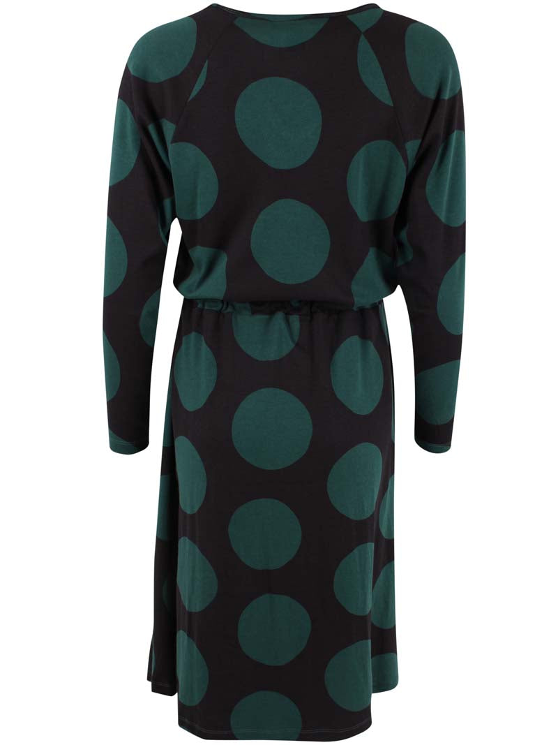 ORGANIC - Danouioui Interlock Dress Black DREAMYDOTS