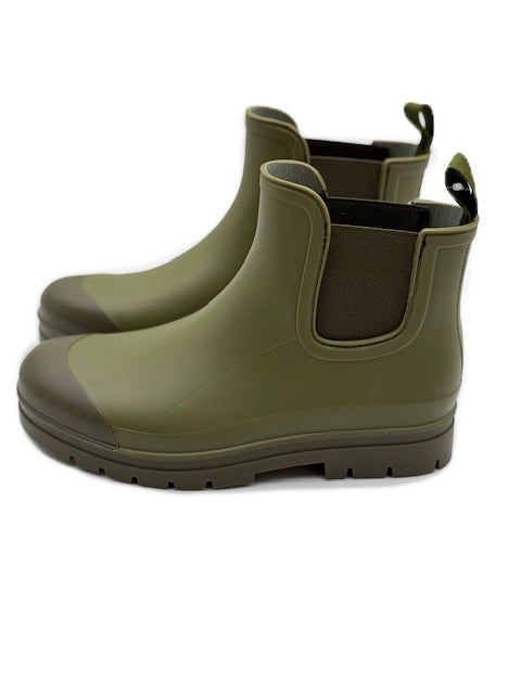 Grønne gummistøvler til kvinder