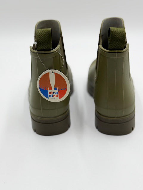 Grønne gummistøvler til kvinder