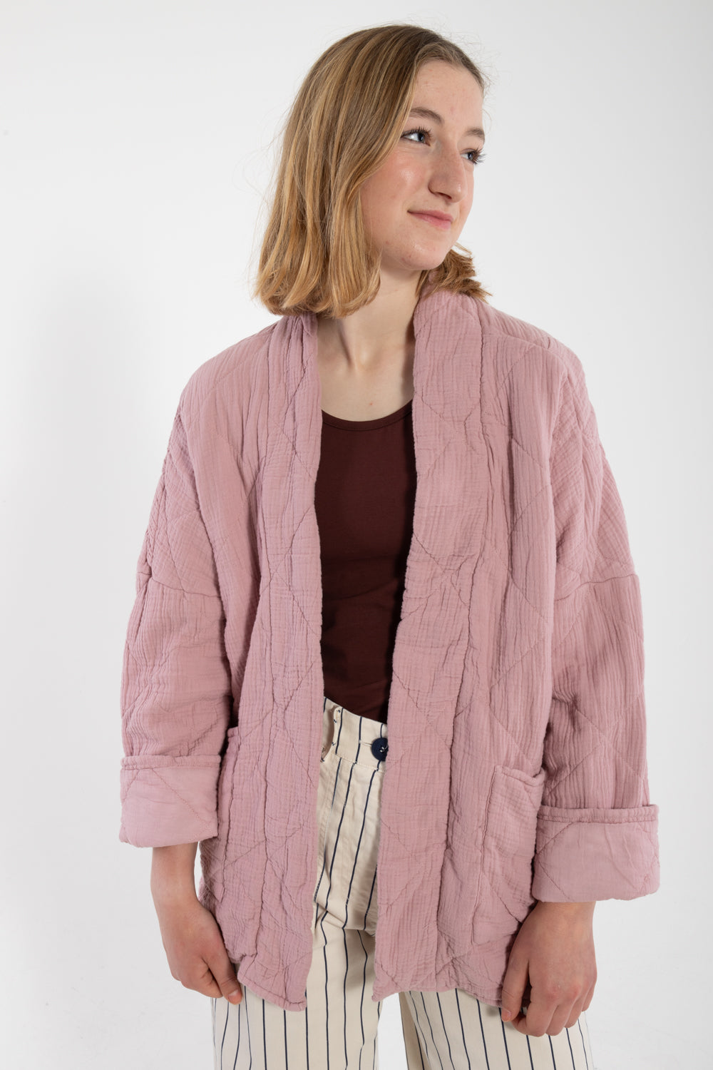 Danekatrin Quilt Jacket Cold Rose