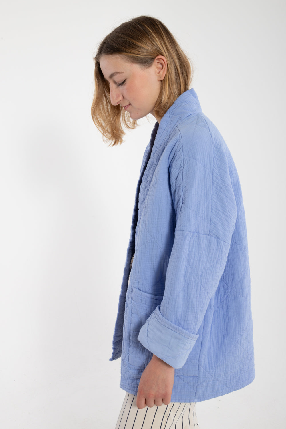 quiltet jakke til dame