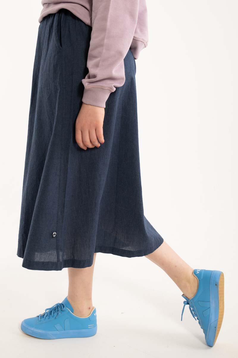 Danespresso Chambrey Skirt - Indigo