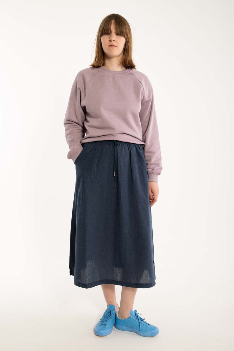 Danespresso Chambrey Skirt - Indigo