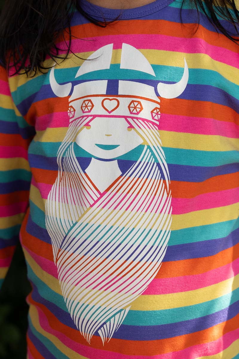 bluse til børn med viking