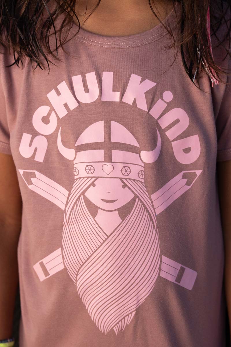 t-shirt til børn med viking