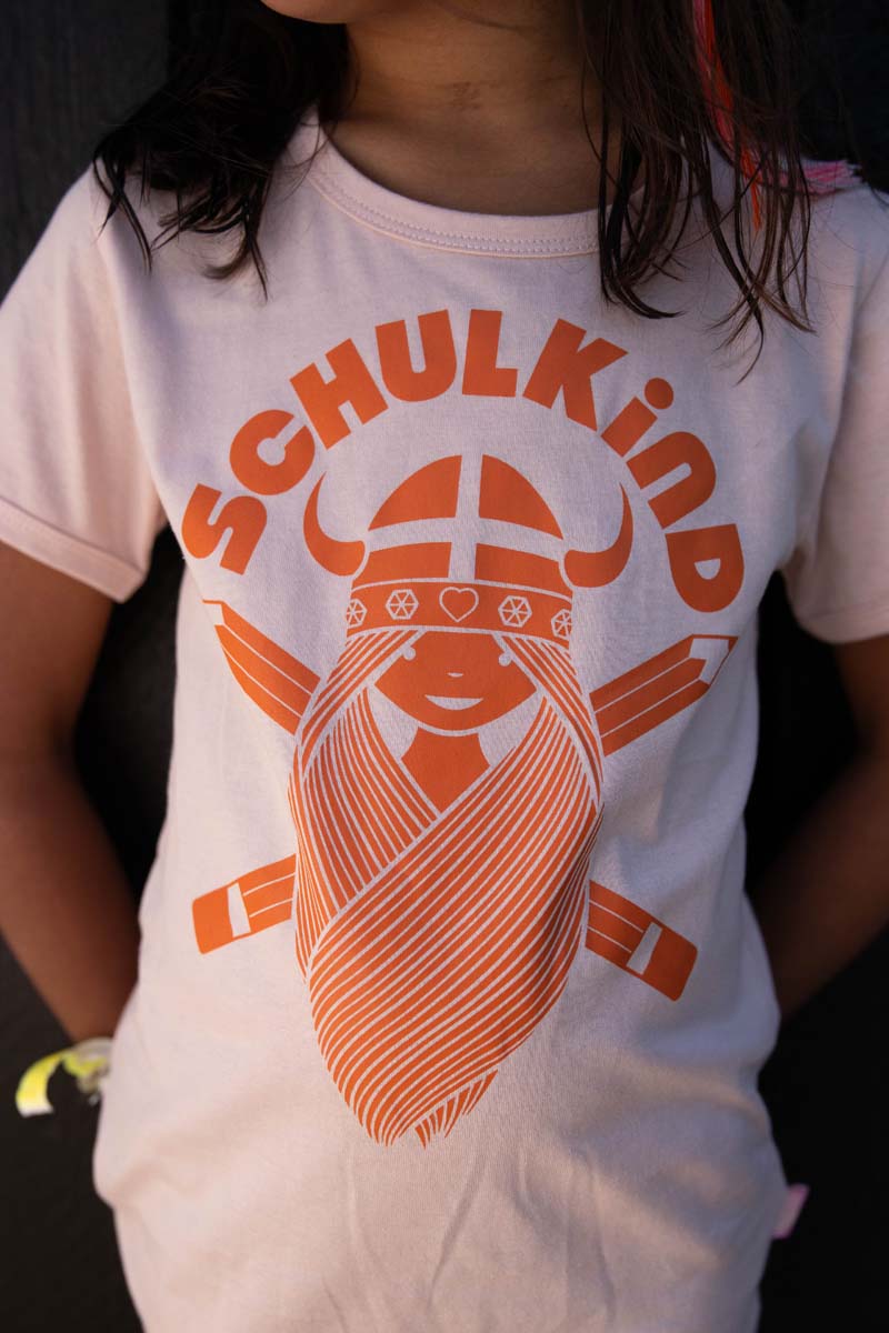 t-shirt til børn med viking