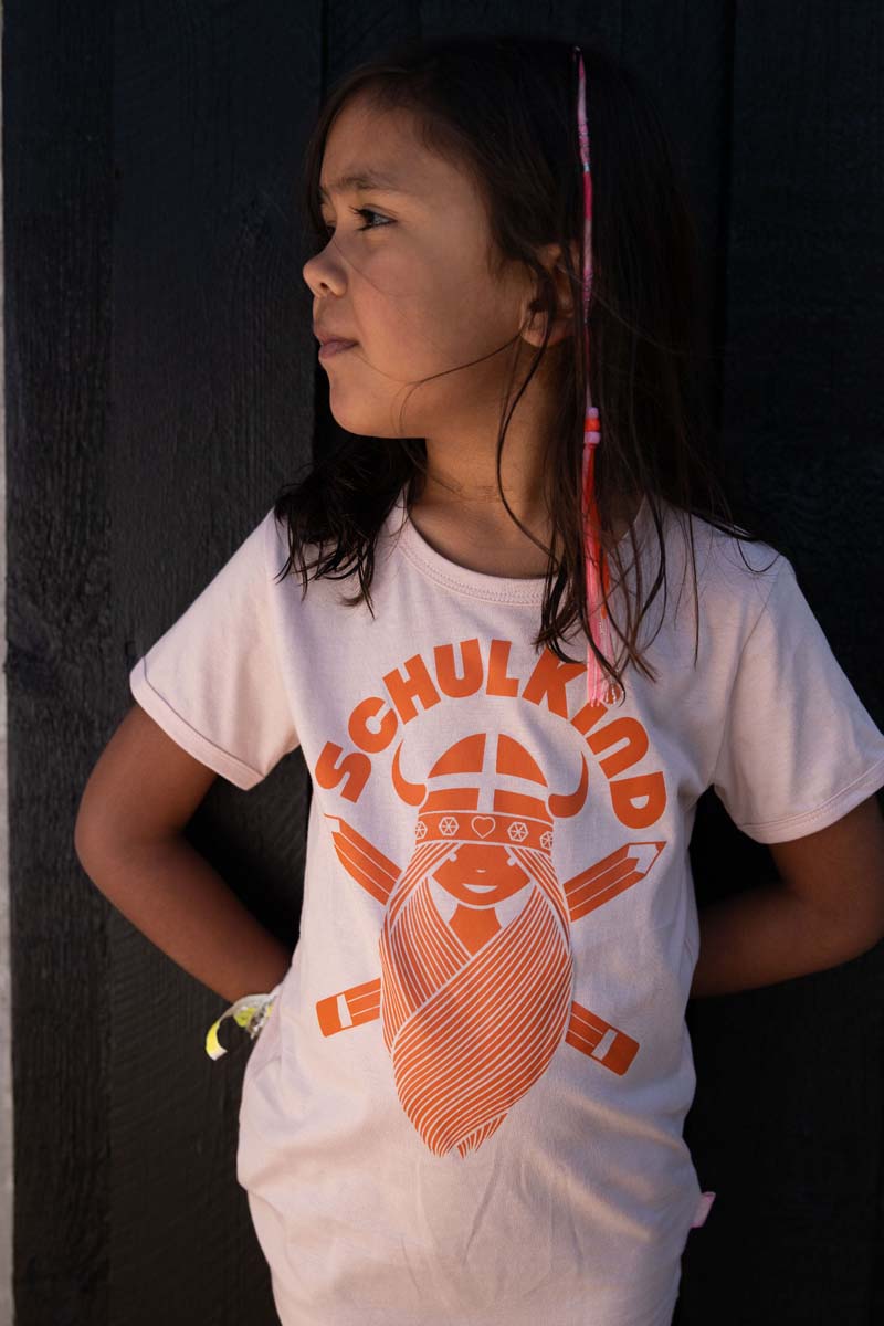 t-shirt til børn med viking
