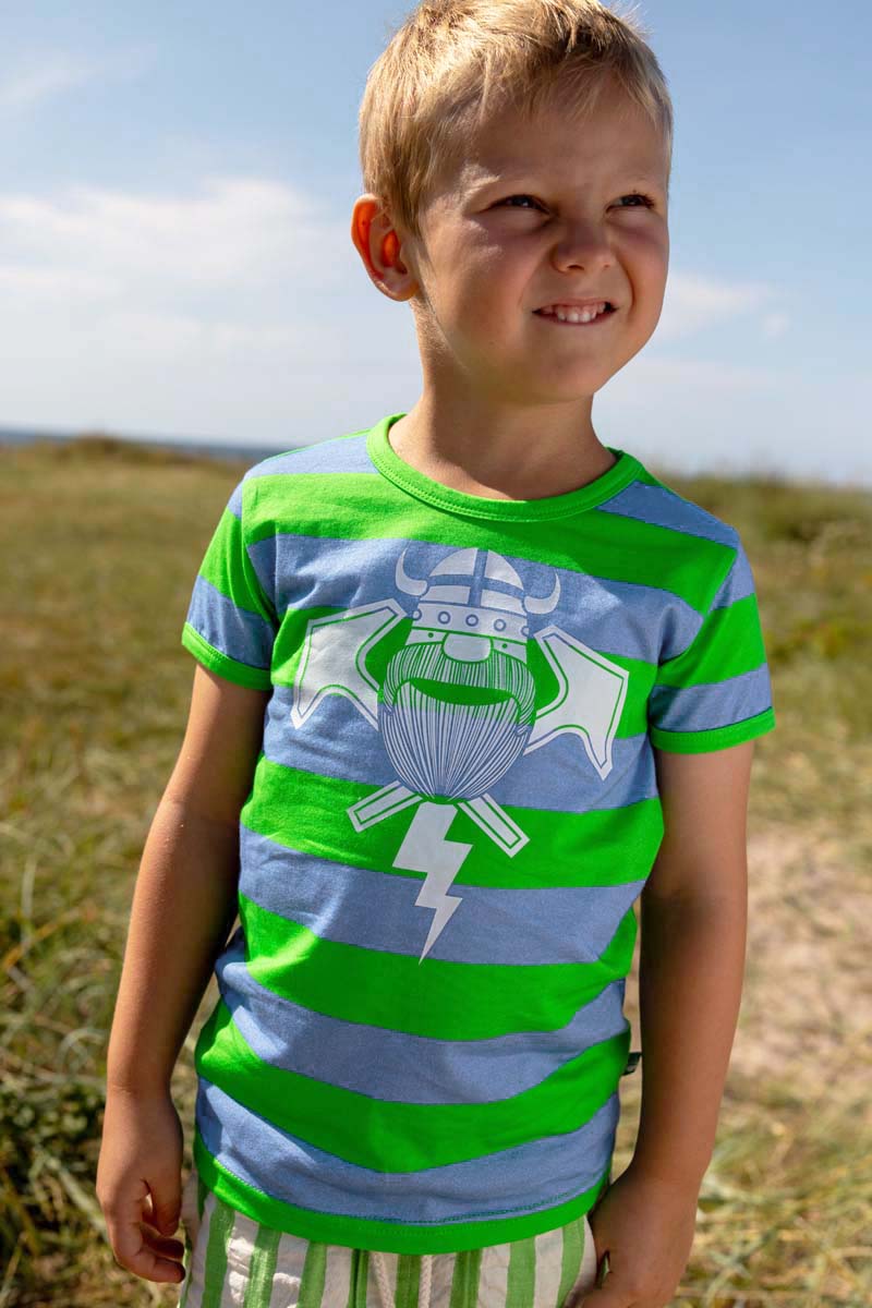 T-shirt med viking