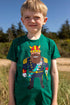 T-shirt med konge