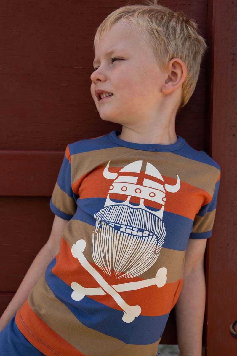 Børne t-shirt med viking
