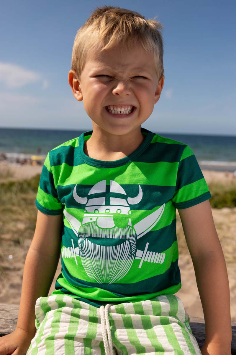 T-shirt med viking