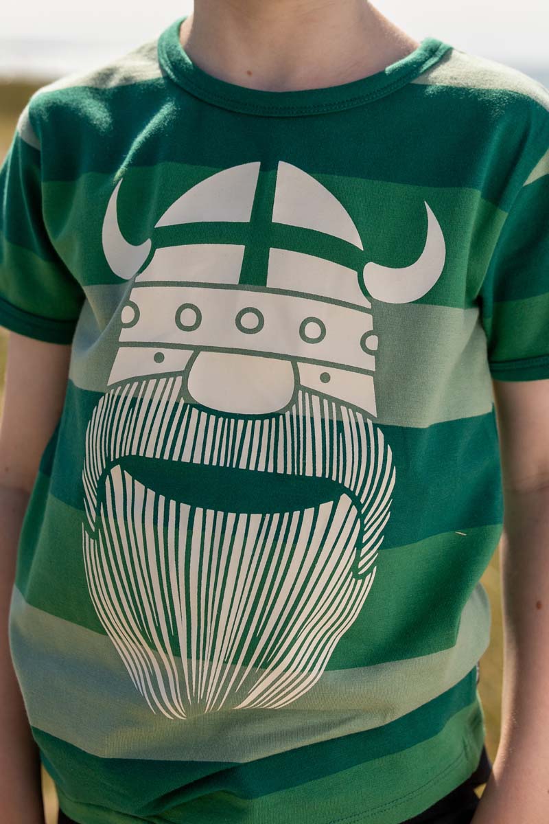 T-shirt til børn med viking