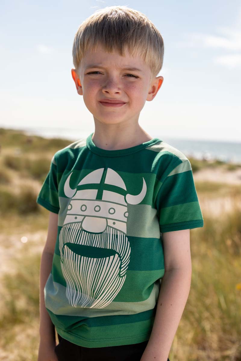 T-shirt til børn med viking