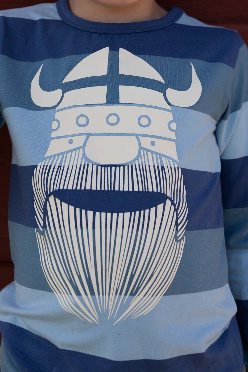 Bluse til børn med Viking