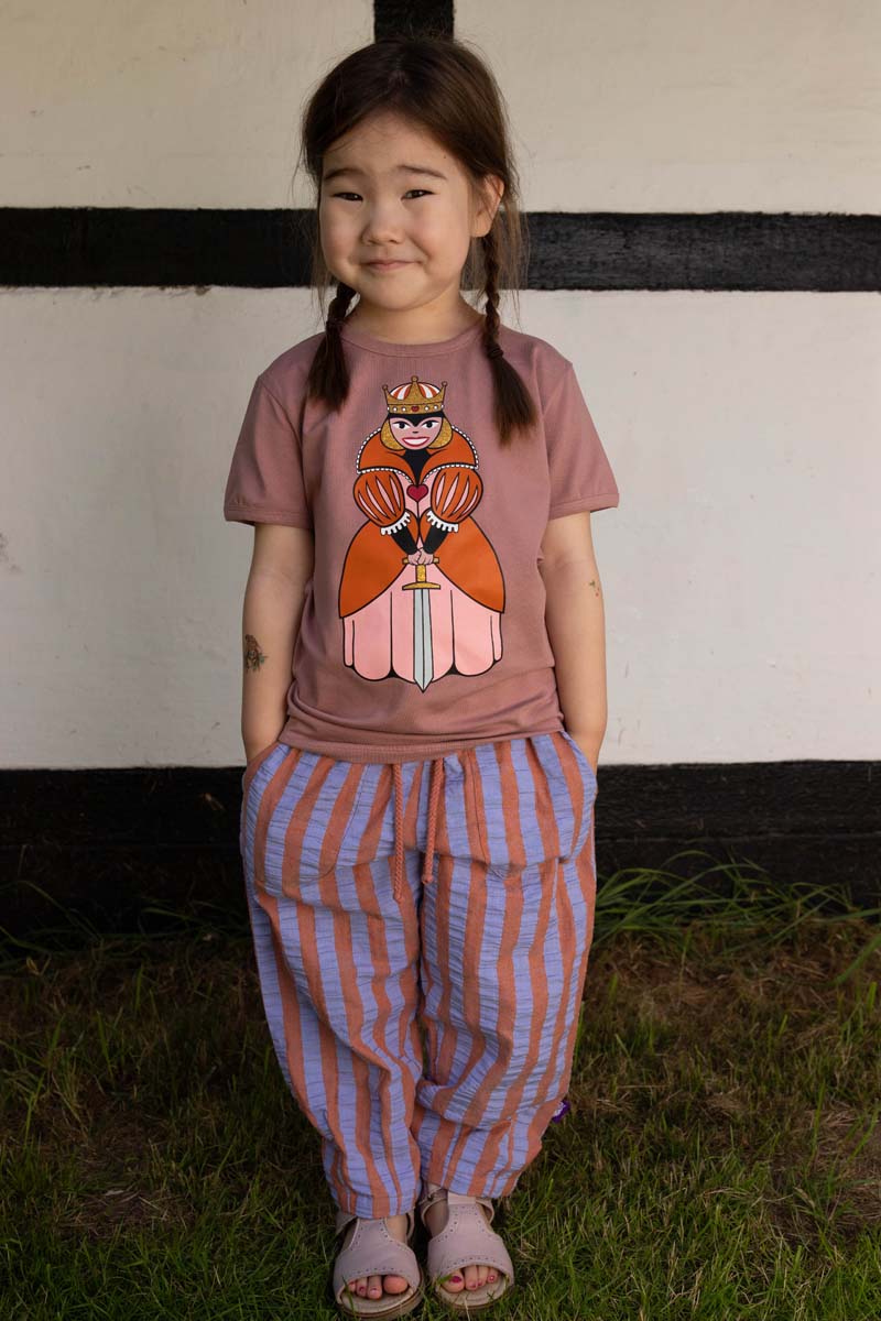 T-shirt til børn med dronning