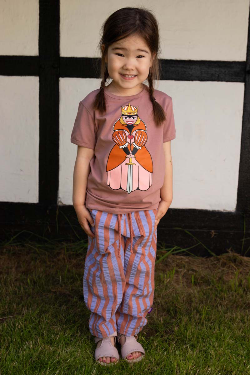 T-shirt til børn med dronning