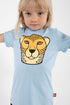 t-shirt til børn med en geopard