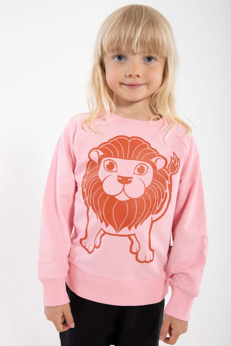 Sweater til børn med Løve