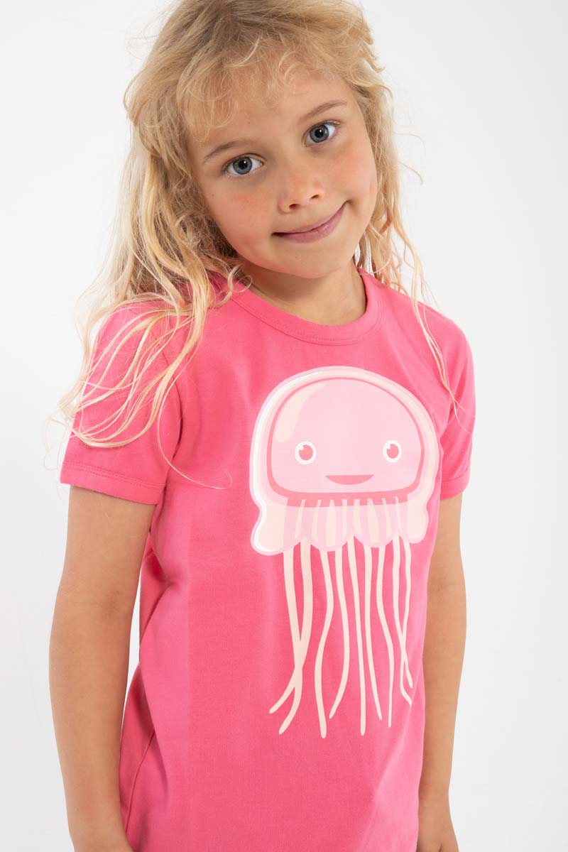 T-shirt til børn med vandmand