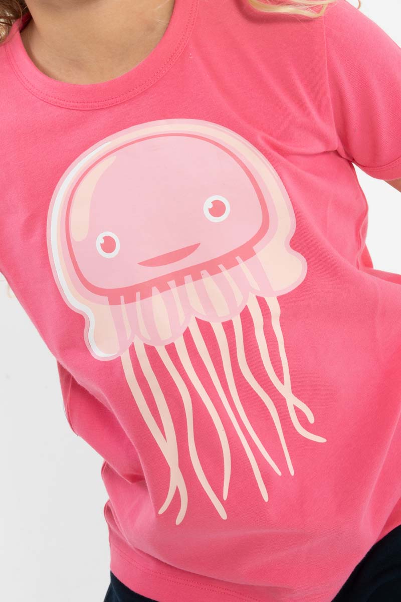 T-shirt til børn med vandmand