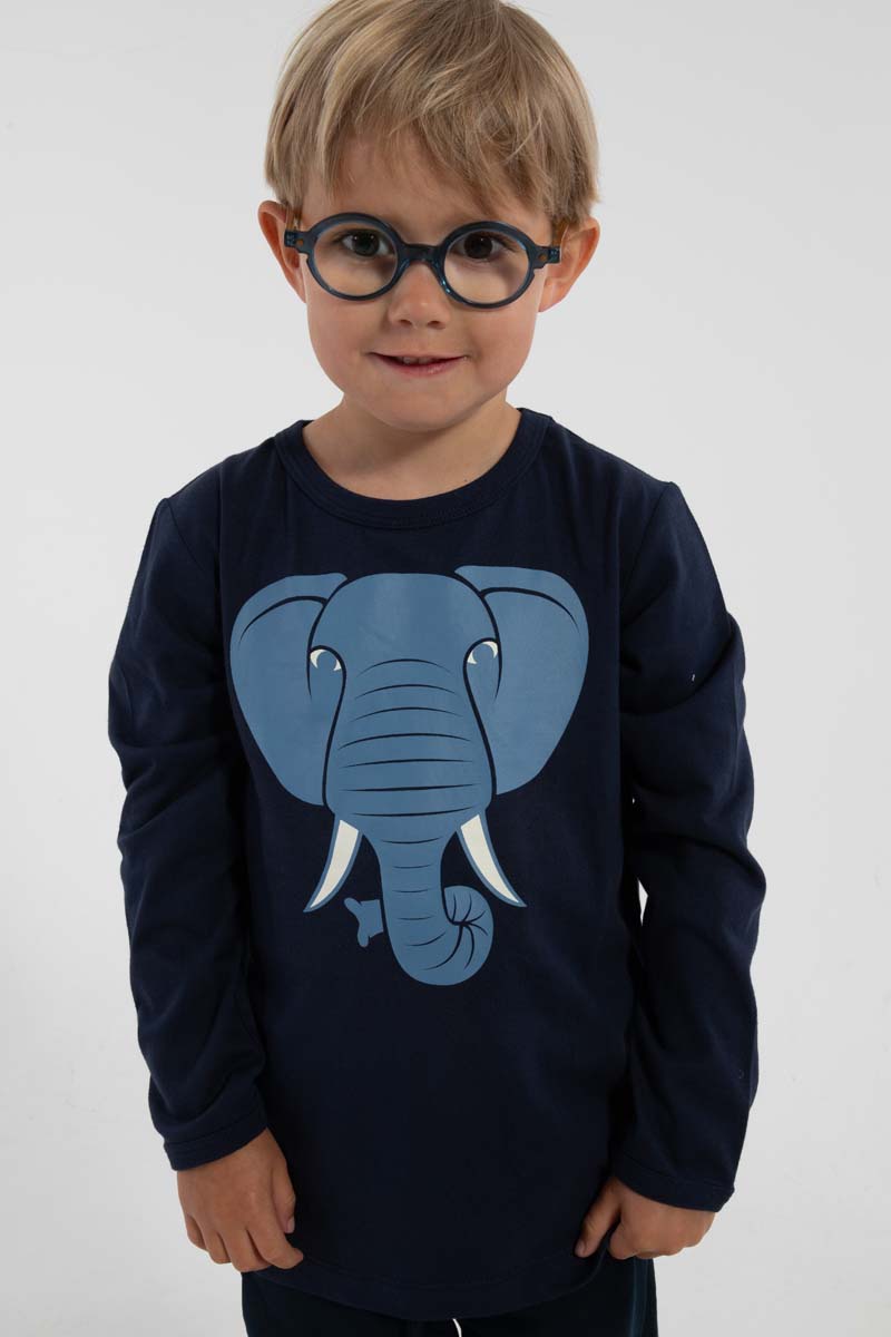 Dyrshedding T Dk Navy ELEFANT