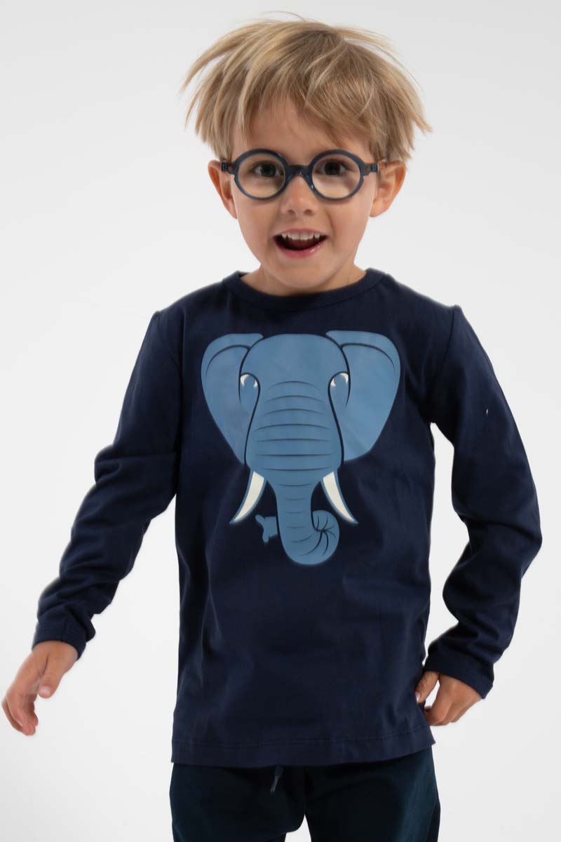 Dyrshedding T Dk Navy ELEFANT