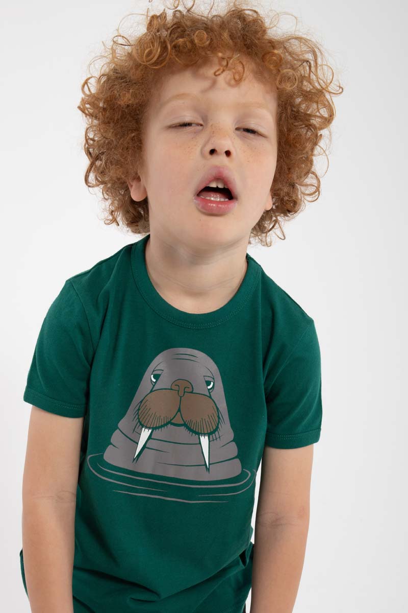 T-shirt til børn med dinosaurus